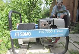 Бензогенератор sdmo HX7500T б/у