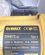 Монтажная пила dewalt DW-872
