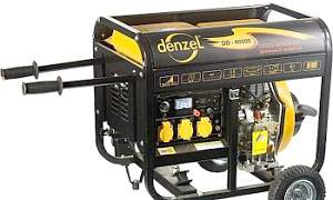 Генератор дизельный DD4000Е, 3 кВт, 220В/50Гц, 12