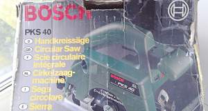 Дисковая электропила bosch PKS 40, Германия