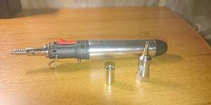 Газовый паяльник KTS-2101 Metal Gas Pen