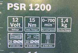 Аккумуляторная дрель-шуруповерт Bosch PSR 1200
