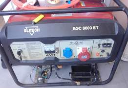 Бензиновый генератор Elitech бэс 8000 ет
