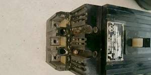 Выключатель автоматический А 3716 фуз трехполюсной