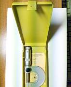 Микрометр мк 102, 0 - 25 мм. (Сделано в СССР)