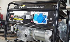 Бензиновый генератор EST 6500Е 5квт
