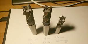 Фрезы по металлу, новые, 14 мм, 16 мм, 18 мм Р6М5