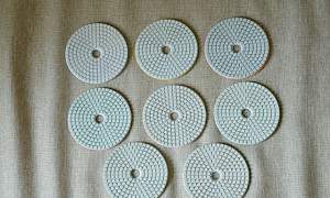 Алмазные гибкие диски для полировки камня