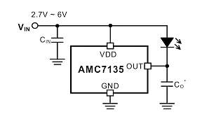 AMC7135 Линейный стабилизатор тока для светодиодов