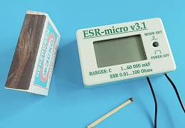 Измеритель емкости и esr "ESR-micro v3.1"