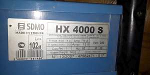 Генератор sdmo HX 4000 С (г. Истра)