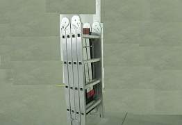 Лестница алюминиевая 3х13 и трансформер 4х4