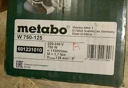 Болгарка Metabo W 750-125