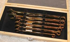 Подарочный набор ключей Kabo Golden Wrench