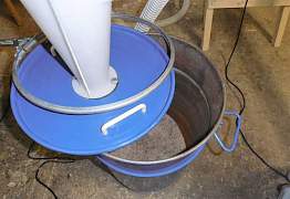Фильтр-циклон электроинструмента для очистки пыли