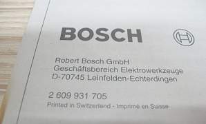 Шуруповерт Bosch