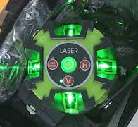 Лазерный уровень, нивелир зелёный луч. новый