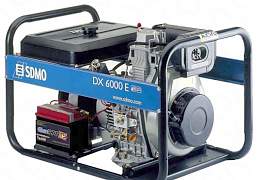 Дизельный генератор sdmo DX6000E 5,2 кВт (Франция)