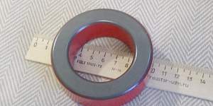 Ферритовые кольца большого диаметра из смеси -2