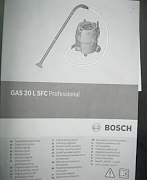 Строительный пылесос Bosch GAS 20 L SFC