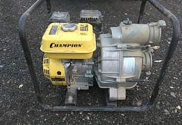 Мотопомпа (водная) Water pump Champion без рукавов