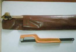 Мини-ножовка по металлу c литой пластиковой ручкой