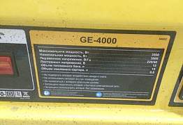 Генератор бензиновый Denzel GE-4000