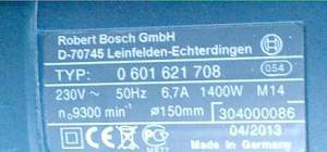 Штроборез Bosch GNF 35