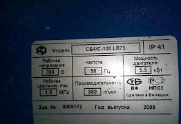 Поршневой компрессор Remeza сб4 С 100 LB75